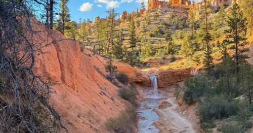 Tropic Ditch Falls in Utah
