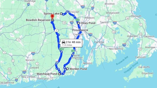 Road Trip To The Best Lakes In Rhode Island