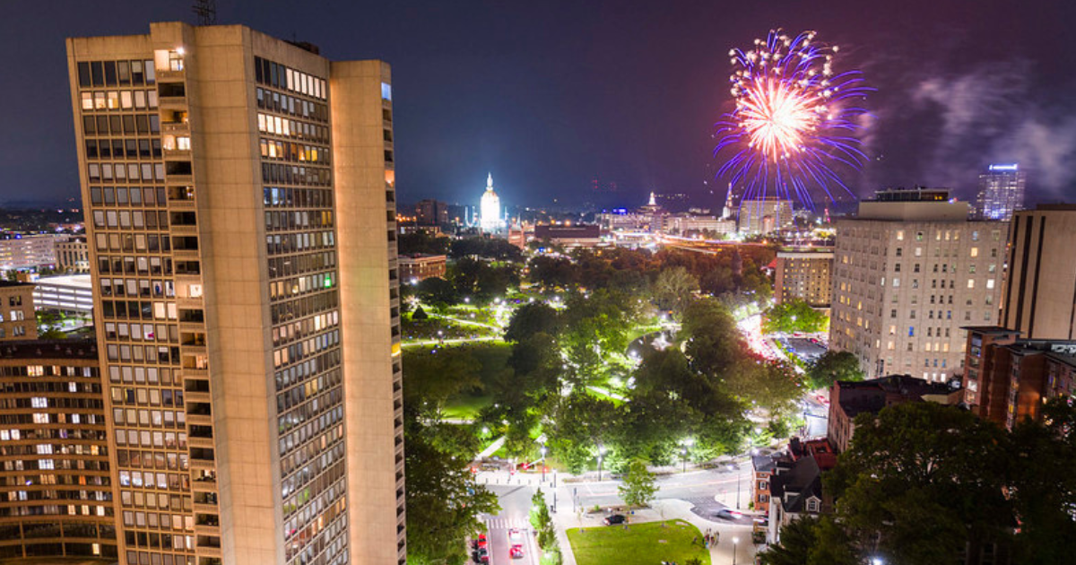 list of 4th of july fireworks in ct