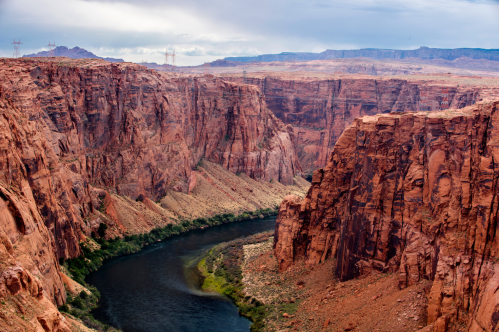 a shot of horseshoe bend within Glen Canyon National Recreation Area in arizona