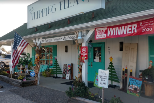 Flea Market With Coffee In Virginia: The Flipping Flea Marketplace