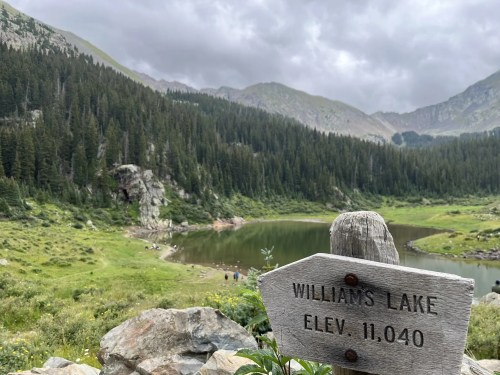 remote lake in new mexico