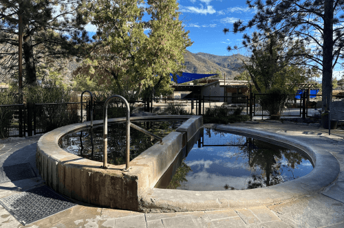 Hot spring at Durango Hot Springs in Durango, Colorado