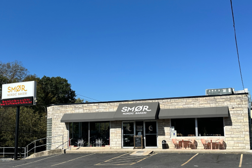 Exterior of Louisville's only Scandanavian bakery, Smor Nordic Bakeri