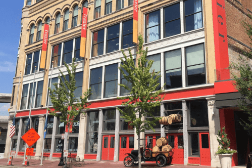 Exterior of the Frazier History Museum in downtown Louisville