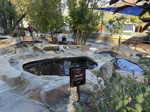 110 degree hot spring at Durango Hot Springs in Durango, Colorado