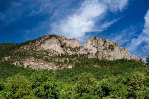 Seneca Rocks, Monongahela National Forest, Pendleton County, West Virginia