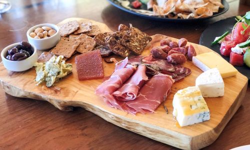 Charcuterie board at Lone Eagle Grille in Incline Village, Nevada