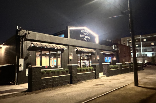 Exterior of Louisville's new Whiskey Thief tasting room