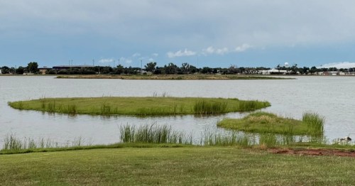 view of lake altus located near altus oklahoma