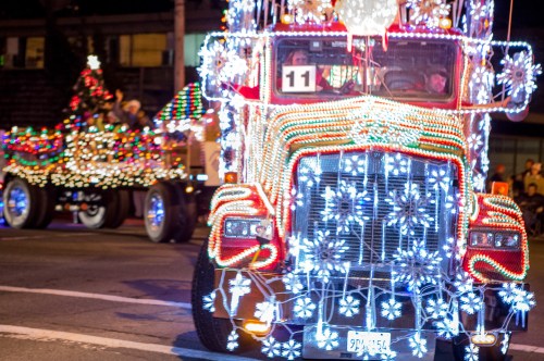 Christmas carrier convoy