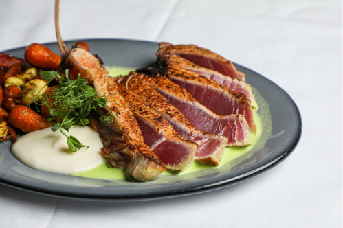 Dry Aged Yellowfin Tuna at GW Fins Restaurant in New Orleans, LA