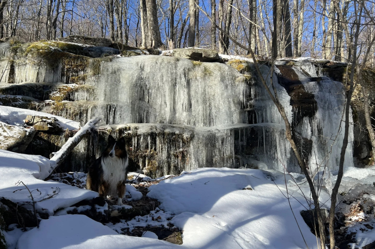 Artist's Rock in Winter Is a Stunning New York Escape