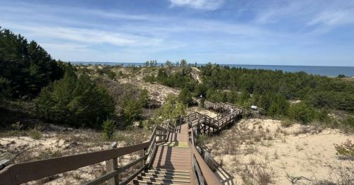 Trail at Indiana Dunes National Park