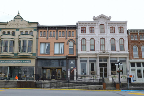 Main Street buildings in Winchester, Kentucky
