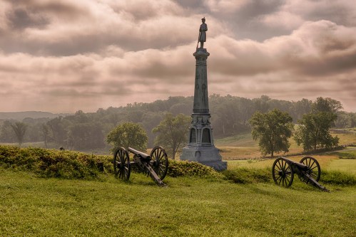 Ohio's Tribute in Gettysburg cemetery