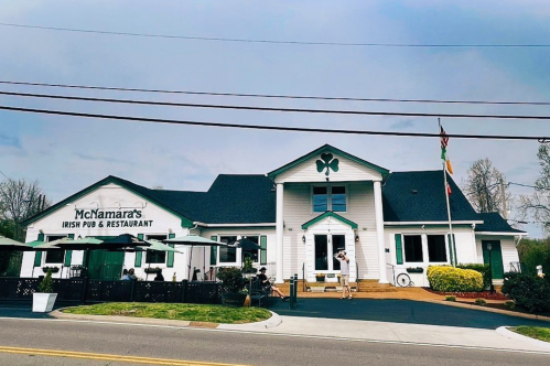 Exterior of McNamara's Irish Pub and Restaurant in Nashville, Tennessee