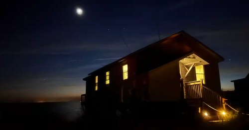 A waterfront Airbnb in New Jersey perfect for stargazing.