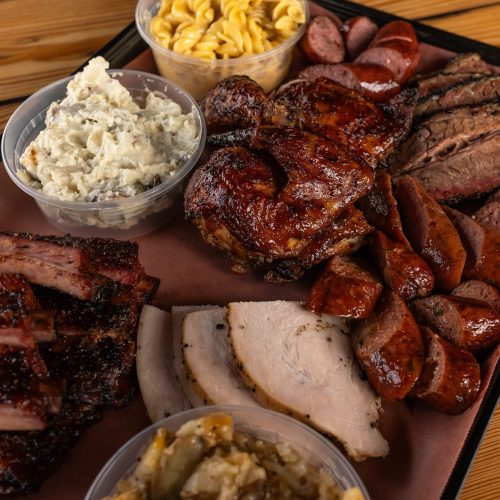 Texas BBQ platter