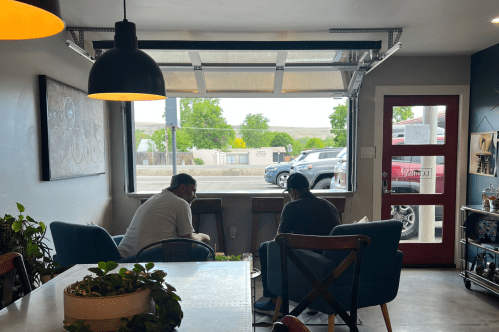 The inside of the Motel Bar at Spoke and Vine