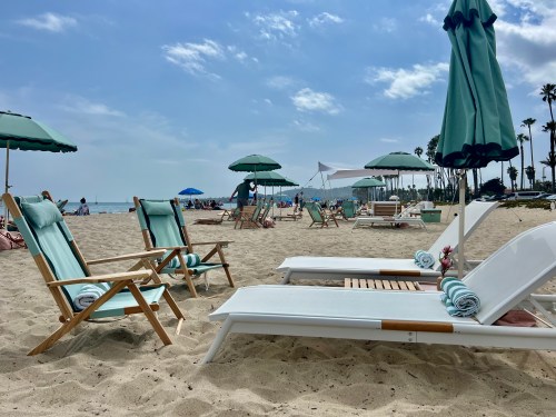 Chairs on the beach