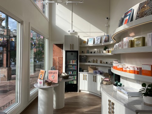 An interior shot of Sway Spa