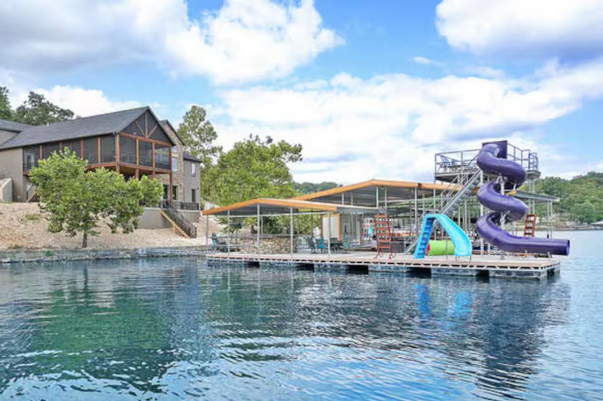 Enjoy a Private Waterpark at This Lake of the Ozarks Airbnb