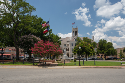 A look at the Main Plaza Driving Cirlce