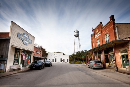 The Historic Gruene neighborhood