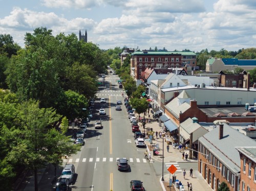 Nassau Street in Downtown Princeton, New Jersey