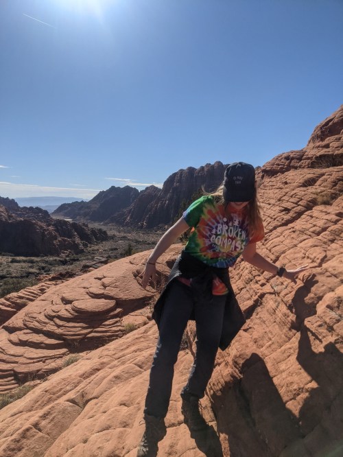 Hiking the petrified dunes