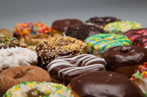 Assorted donuts at Greenbush Bakery