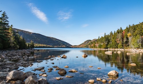 Jordan Pond in Acadia National Park