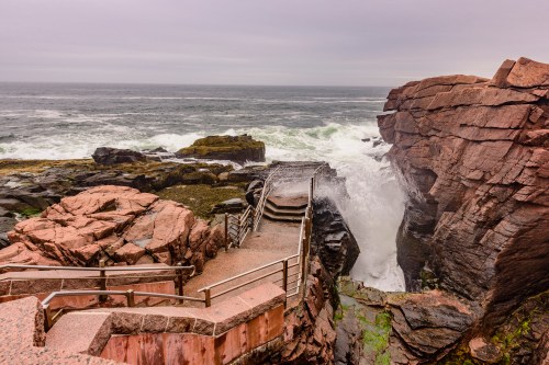 Thunder Hole in Acadia National Park