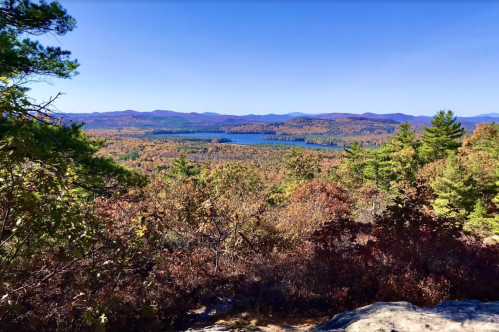 Overlook at Bald Pate Mountain Preserve in ME
