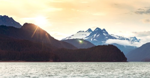 A beautiful summer day at Kachemak Bay State Park