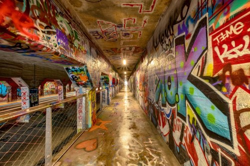 Graffiti in Krog Street Tunnel