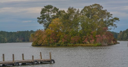 A pier at Lake Lincoln State Park
