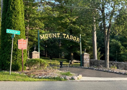 Iron Arch for Mount Tabor Historic District in New Jersey
