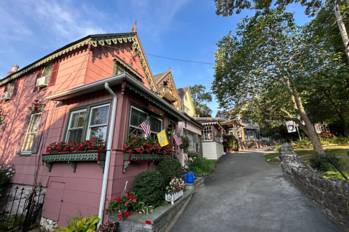 Historic Victorian houses in Mount Tabor, NJ