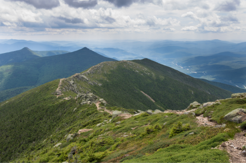 Franconia Ridge Trail in New Hampshire