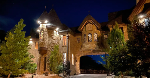 Stay in an Enchanting Overnight Castle in Draper, UT