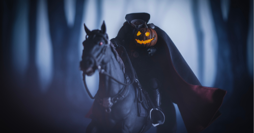 Legend of Sleepy Hallow the Headless Horseman - Figura Obscura action figure