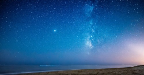 Beach Stargazing on the shores of Delaware