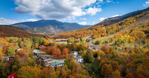 Cabin overlooking Franconia Notch in NH