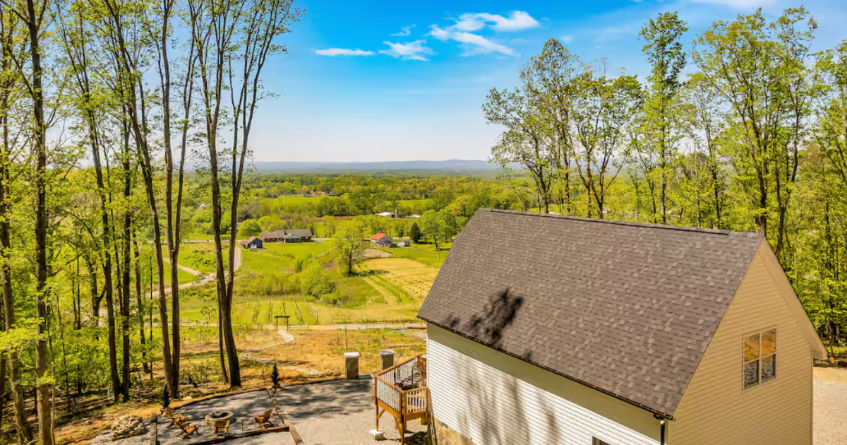 You Can Sleep and Drink Wine at This Airbnb in North Carolina