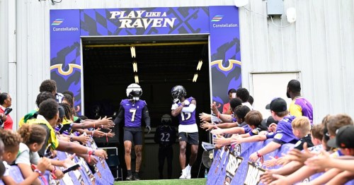 Baltimore Ravens training camp center in Maryland