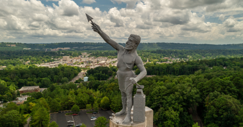 The Vulcan Statue in Birmingham, Alabama.