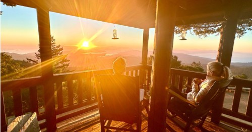 Sunrise at the West Pt Inn