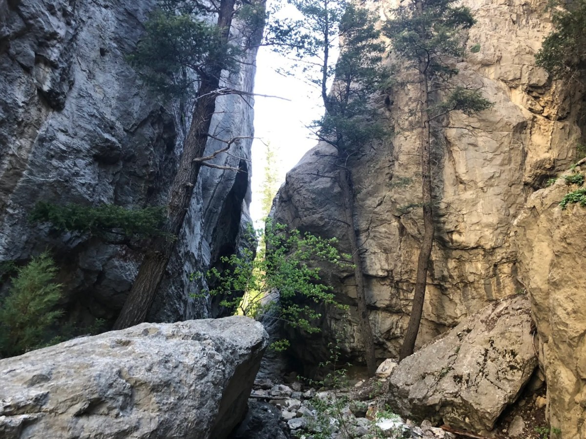 Only the Brave Attempt This Claustrophobic Hike in Montana